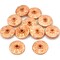 15g Fluted Flower Saucer Beads Copper Plt 11.5mm App 10